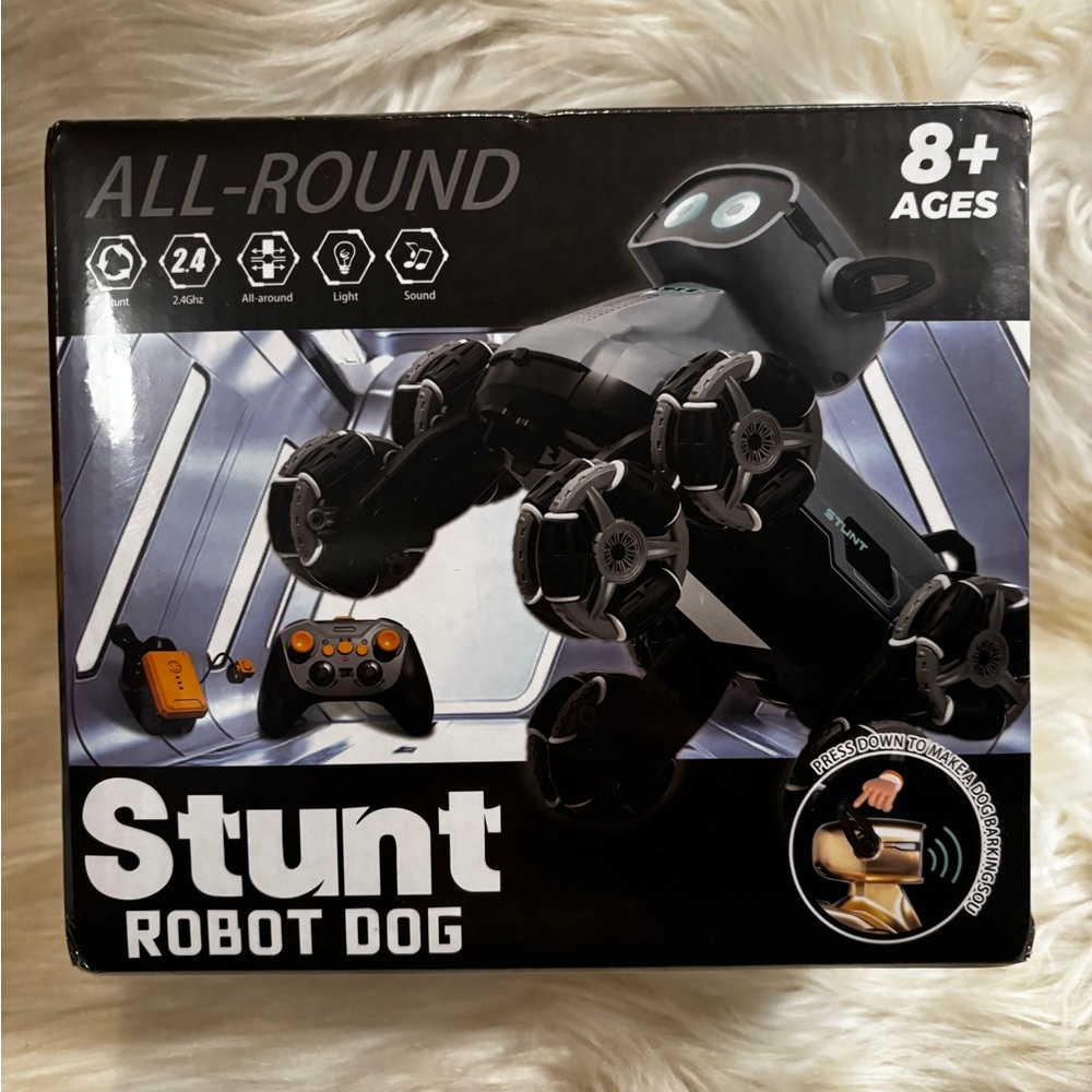 Remote Control Robot Stunt Dog Toy for Kids
